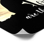 友人は犬とサンシャイン引用文のポスター ポスター (角)