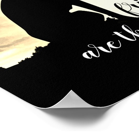 友人は犬とサンシャイン引用文のポスター ポスター (角)