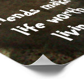 友人は生きる価値のあるポスターを作る ポスター (角)