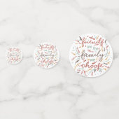 友人は私たちが友情を選ぶ家族 コンフェッティ (正面)