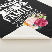 友人は私たちが選んだ家族だ シェルパブランケット (3/4)