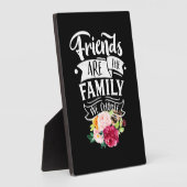 友人は私たちが選んだ家族だ フォトプラーク (側面)