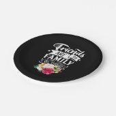 友人は私たちが選んだ家族だ ペーパープレート (アングル)