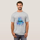 友人は私たちが選んだ家族だ Tシャツ (正面フル)