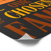 友人は私たちの家族の友好の日に選ばれる ポスター (角)