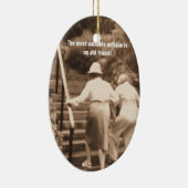 友人は端を耕します セラミックオーナメント (右)