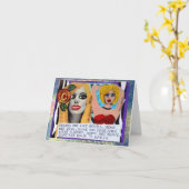 友人は胸…一部が実質の、いくつかのようありますです カード (黄色い花)