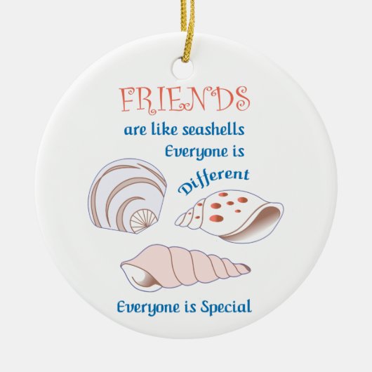 友人は船酔いのような人だ セラミックオーナメント (正面)