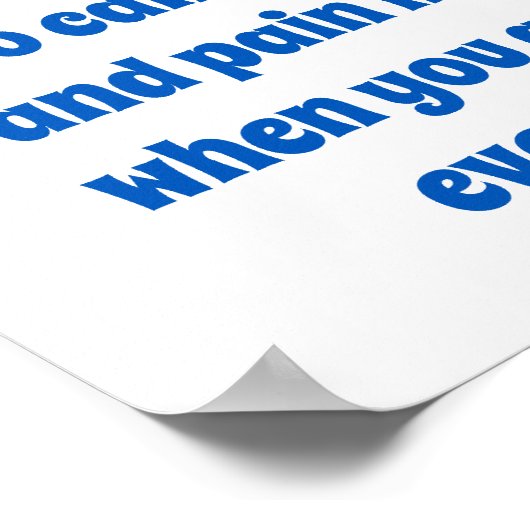 友人は見ることができる誰か – 友情引用文 ポスター (角)