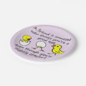 友人は誰かおもしろいなBFFの発言です ペーパープレート (アングル)