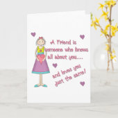 友人は誰かのカード カード (黄色い花)