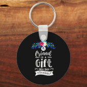 友人は賜物だ キーホルダー (正面)