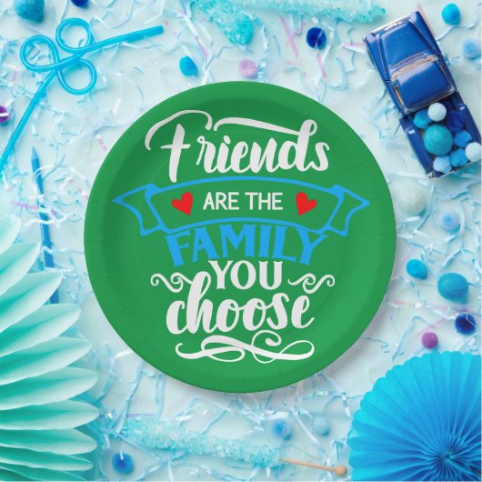 友人は選択した家族2 ペーパープレート (パーティー)