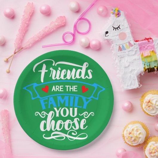 友人は選択した家族2 ペーパープレート (パーティー)