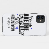 友人は選択した家族 Case-Mate iPhoneケース (裏面(横))