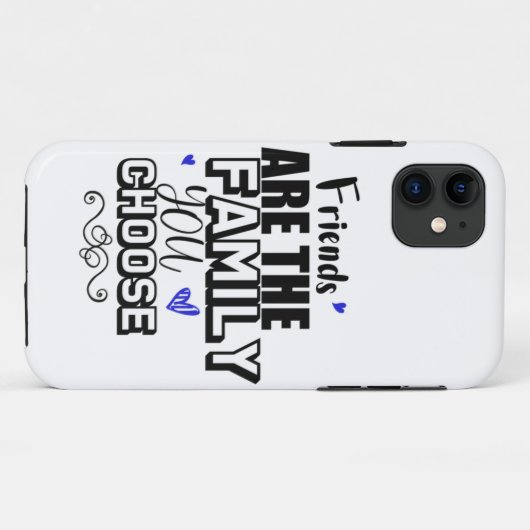 友人は選択した家族 Case-Mate iPhoneケース (裏面(横))