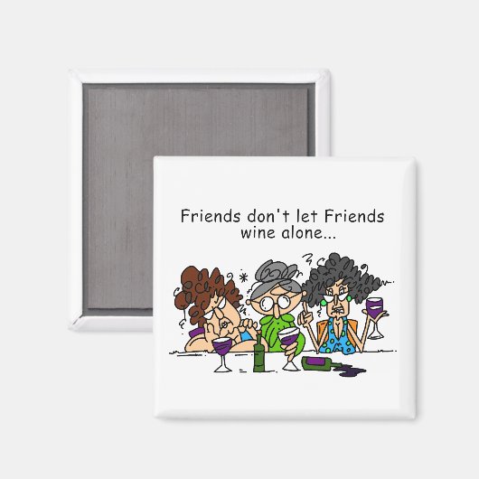 友人は酒を飲まぬ マグネット (正面/裏面)