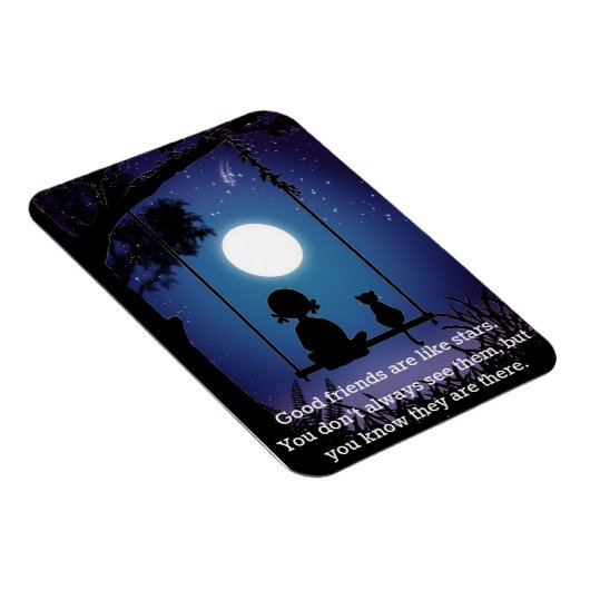 友人はStar3" x 4"の柔軟なフォトマグネットのようなものだ マグネット (右側)