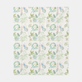 友人への包括贈与 フリースブランケット