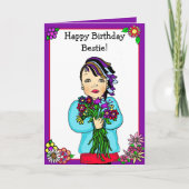 友人への最高のハッピーバースデー カード (正面)