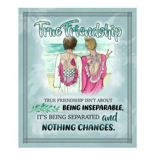 友人への最高の贈り |友最高のだちギフト フォトプリント            (正面)