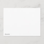 友人への詩 ポストカード (正面)