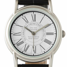 友人への贈り物の誕生日時計