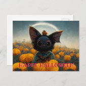 友人や家族のためのハロウィンはがき ポストカード (正面/裏面)