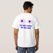 友人を作って下さい-あなたの背部2味方されたTシャツを見て下さい Tシャツ (裏面フル)