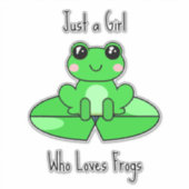 友人を愛しているだけの女の子 シール (正面)