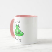 友人を愛しているだけの女の子 マグカップ (正面左)