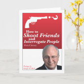 友人を撃ち人々に質問する方法 カード (黄色い花)