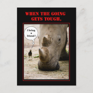 友人を連れて来て下さい ポストカード