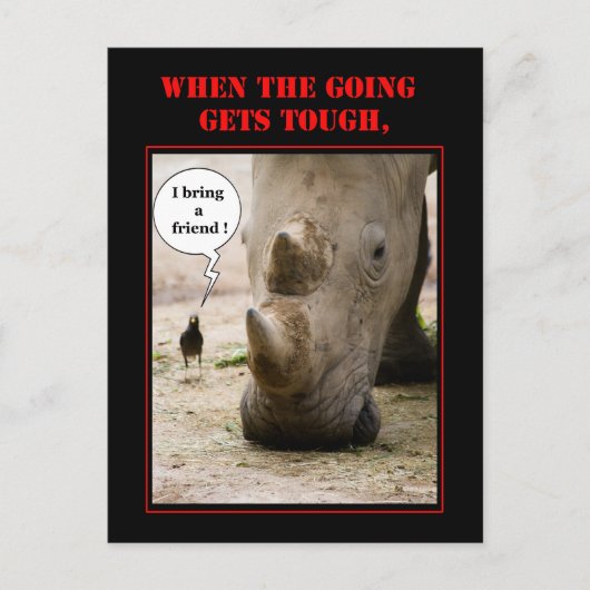 友人を連れて来て下さい ポストカード (正面)