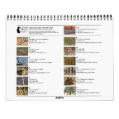 友人を- 2012カレンダー訪問している友人 カレンダー (裏面)