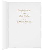 友人カードの退職恵み (内側 (右))