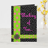 友人カード カード (黄色い花)