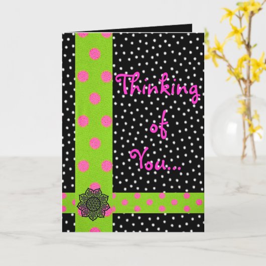 友人カード カード (黄色い花)