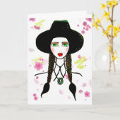 友人カード カード (黄色い花)