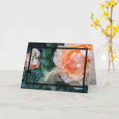 友人グリーティングカード3 カード (黄色い花)