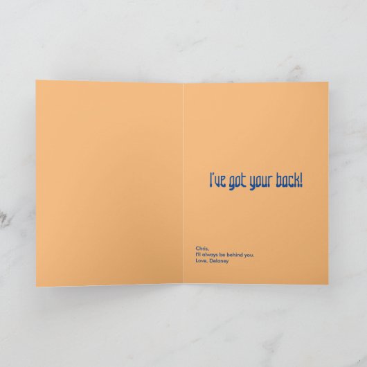 友人サポートカード カード (内部)