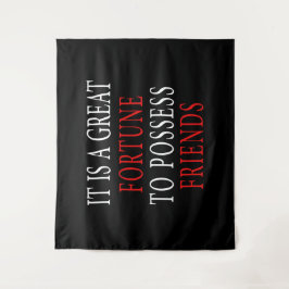 友人タペストリーを持っている タペストリー