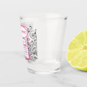 友人パーソナライズされたハッピーバースデーギフト ショットグラス (右)