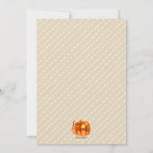 友人寄りディナー招待状 招待状 (裏面)