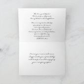 友人感謝の日の入り カード (内部)