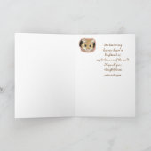 友人最高の誕生日マウスグリーティングカード カード (内部)