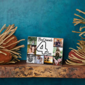 友人最高の4-Ever写真コラージュのプラーク フォトプラーク (側面)