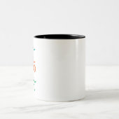 友人素晴らしや家族のためのトライアスロンのギフト… ツートーンマグカップ (中央)
