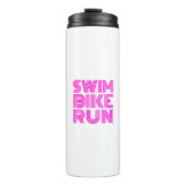 友人素晴らしや家族のためのトライアスロンの贈り物 タンブラー (正面)