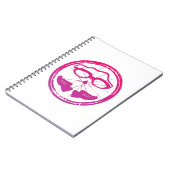 友人素晴らしや家族のためのトライアスロンの贈り物 ノートブック (左側)